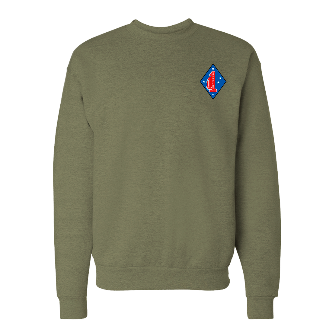 1st Battalion 1st Marines Unit "First of the First" Sweatshirt