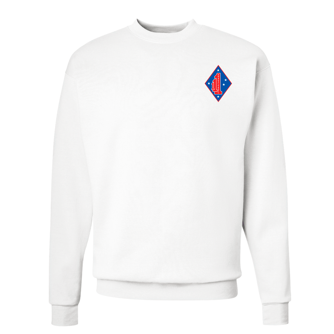 1st Battalion 1st Marines Unit "First of the First" Sweatshirt