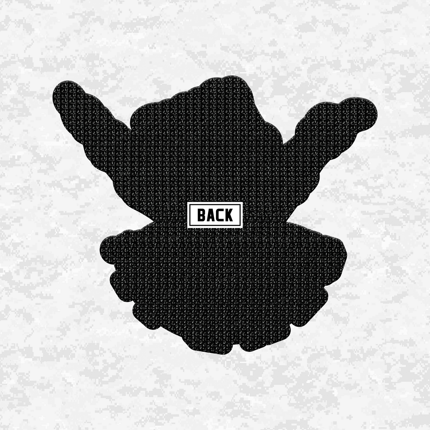 Send It Shaka | Leather Patch | Velcro Backed