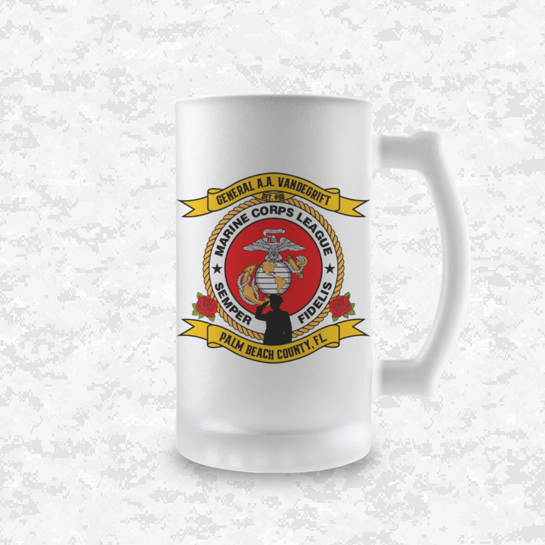 Marine Corps League | General A.A. Vandegrift Detachment #68 | Beer Mug