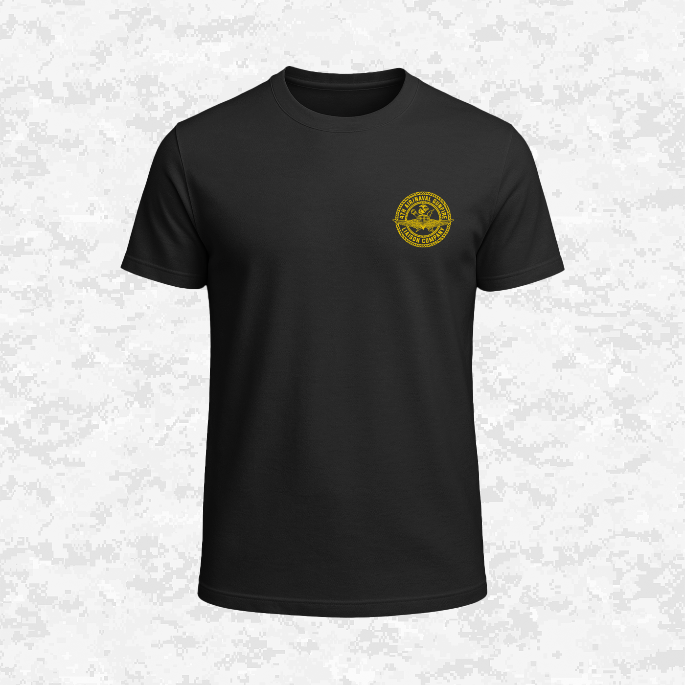 4th Air Naval Gunfire Liaison Company | Lightning From The Sky, Thunder From The Sea | T-shirt