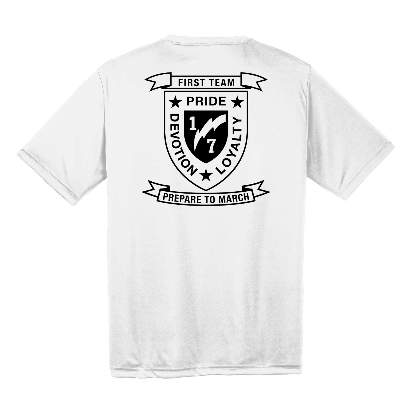 1st Battalion 7th Marines Unit "First Team" DRIFIT Shirt