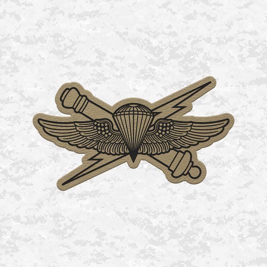 ANGLICO | Air Naval Fire | Leather Patch | Velcro Backed