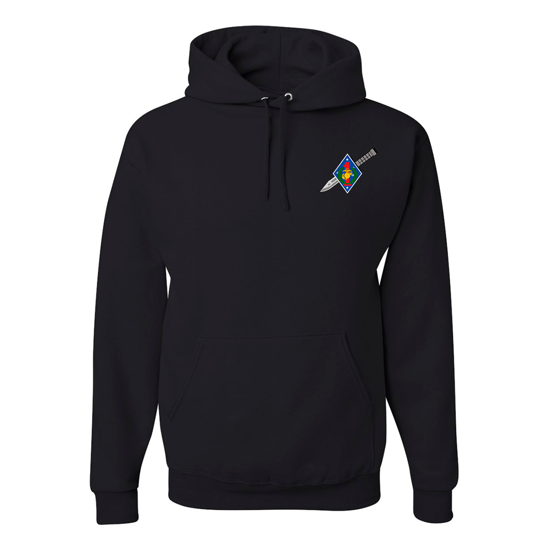 2nd Battalion 7th Marines Unit "War Dogs" Hoodie