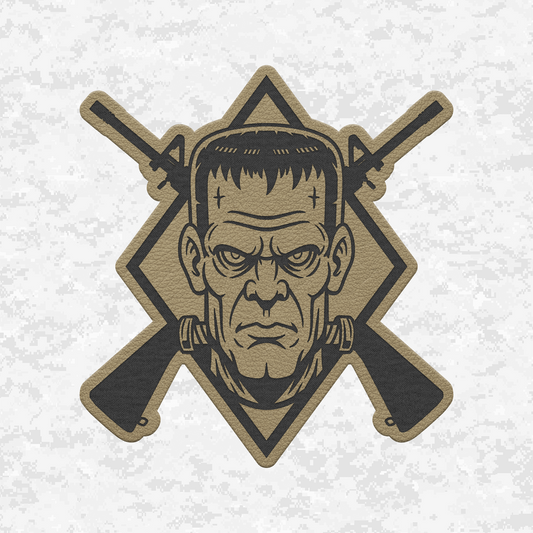 Tactical Frankenstein Halloween Edition | Leather Patch | Velcro Backed