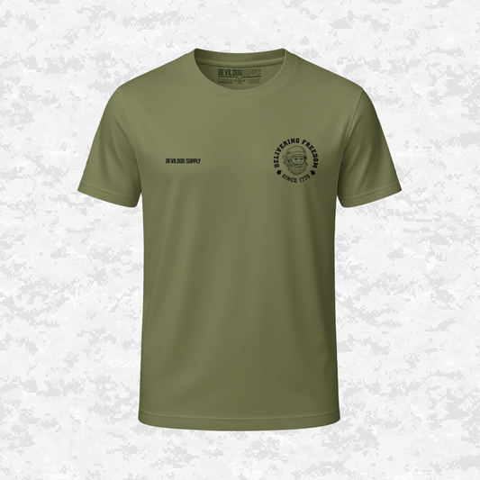 Semper Claus | Delivering Freedom | DRIFIT T-shirt