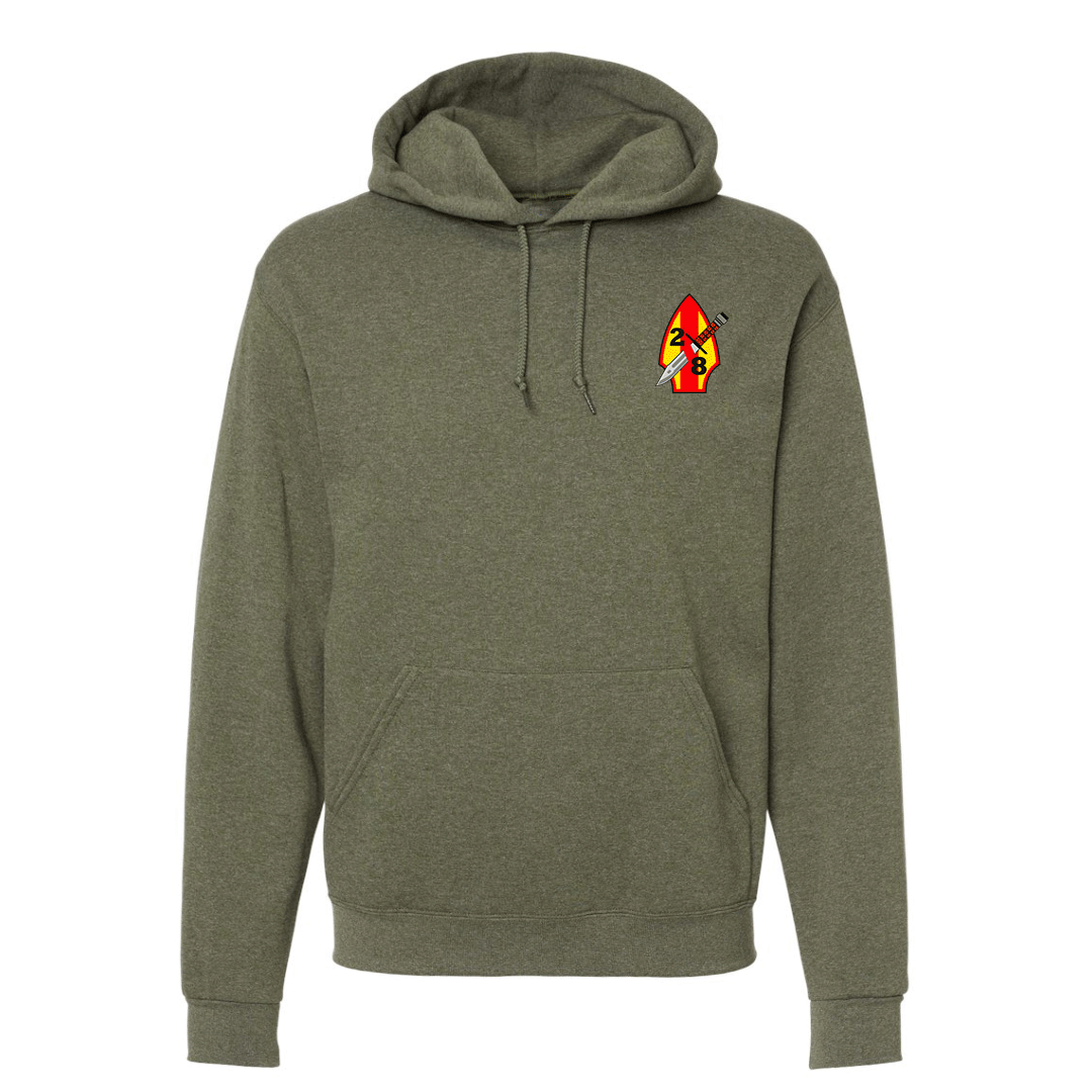 2nd Battalion 8th Marines Unit "America's Battalion" Hoodie