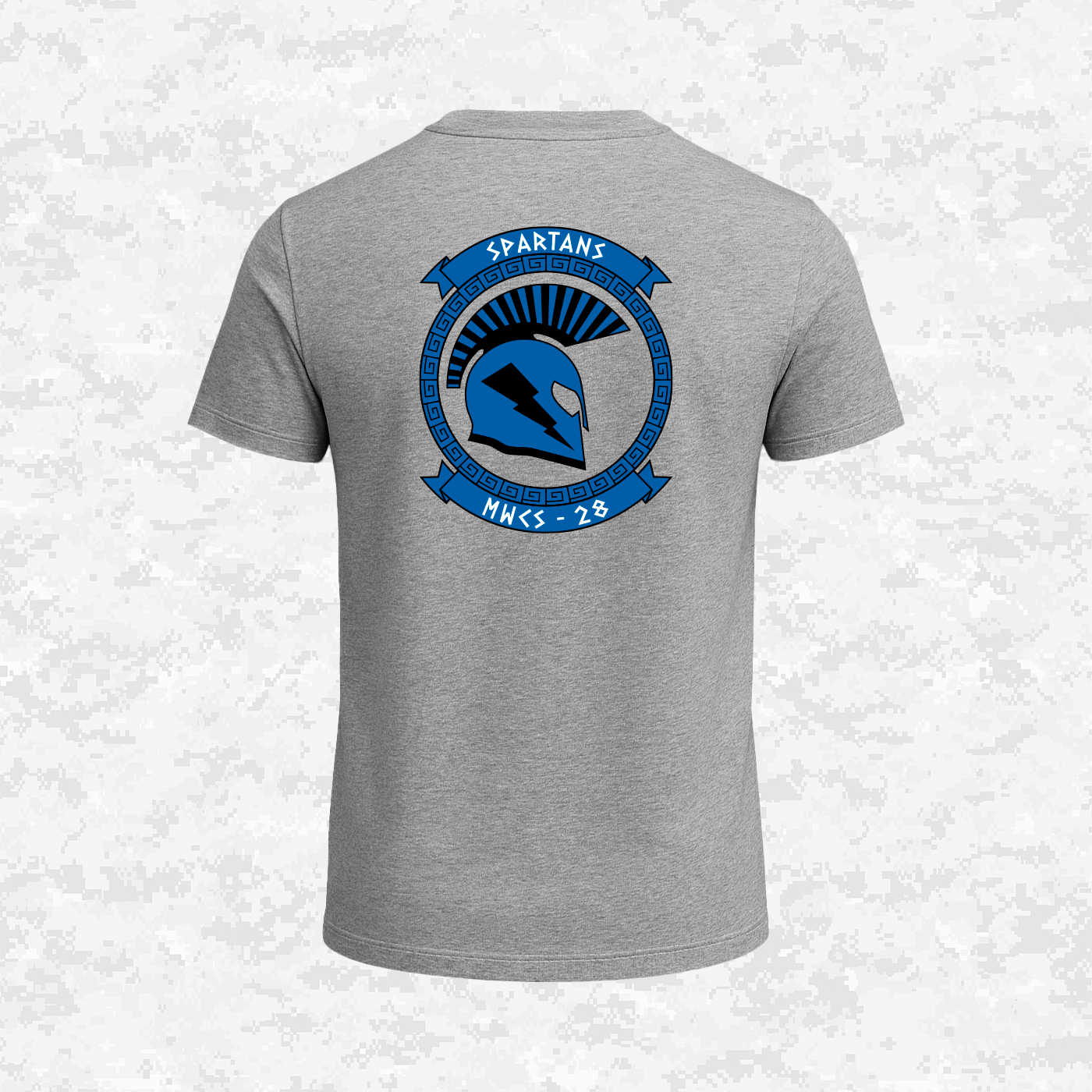 MWCS-28 | SPARTANS | Marine Wing Communications Squadron 28 | T-shirt