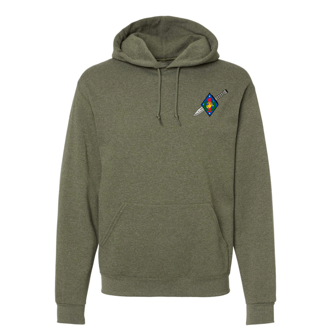 2nd Battalion 7th Marines Unit "War Dogs" Hoodie