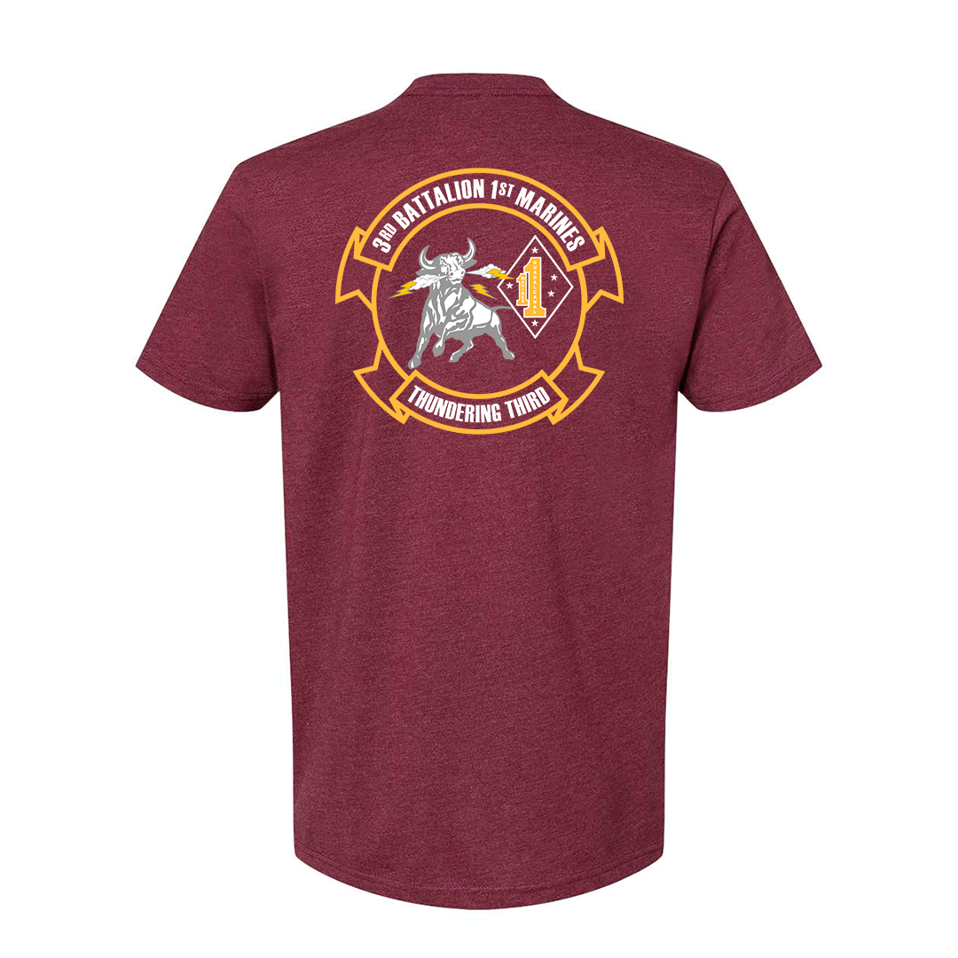 3rd Battalion 1st Marines Unit "Thundering Third" Shirt