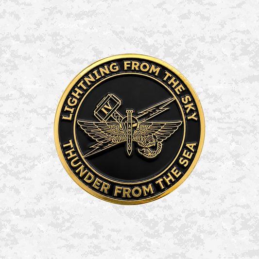 4th ANGLICO | Challenger Coin | 2-inch