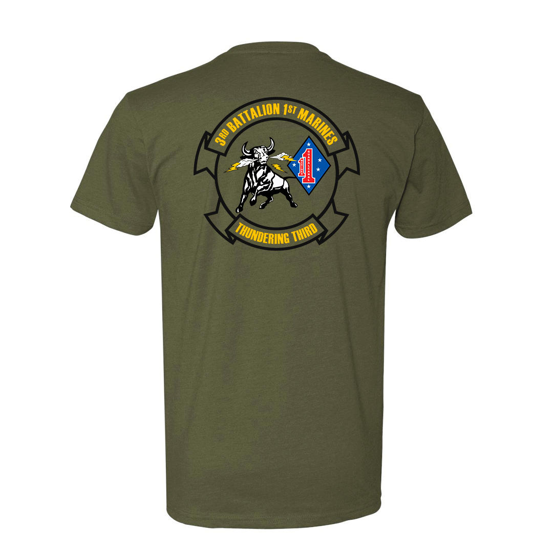 3rd Battalion 1st Marines Unit "Thundering Third" Shirt