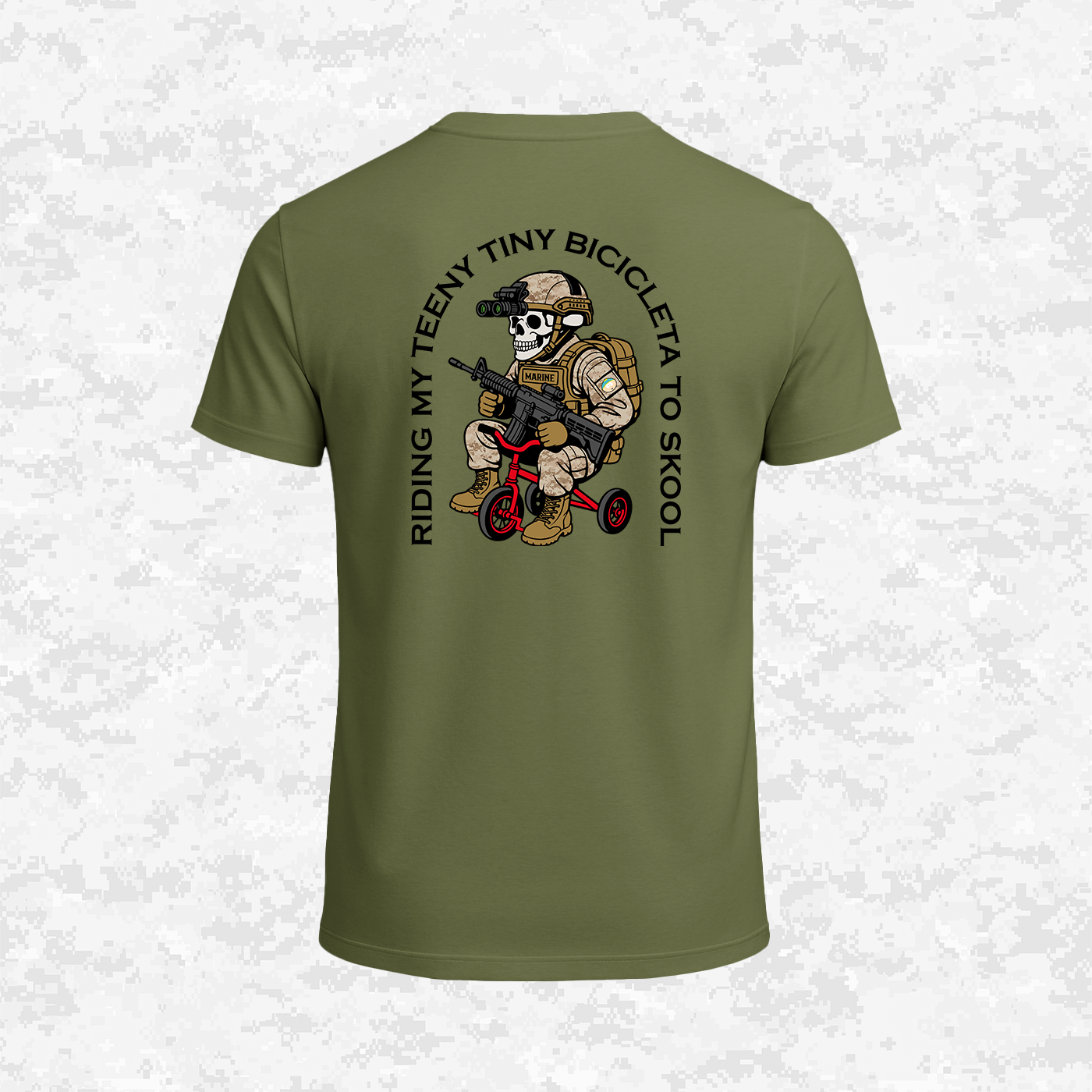 Riding to Skool | T-shirt