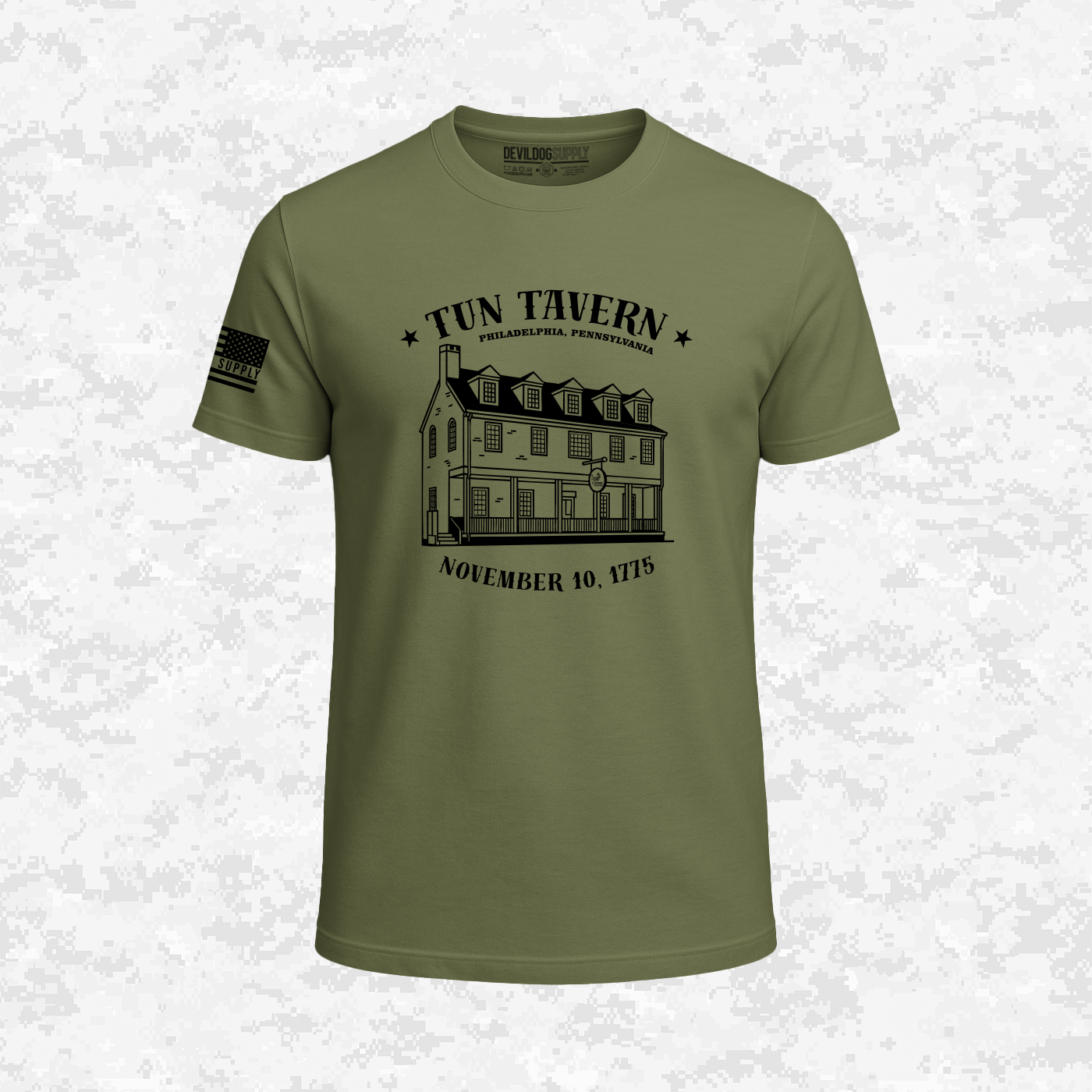 Tun Tavern | Birthplace of the Corps | T-shirt