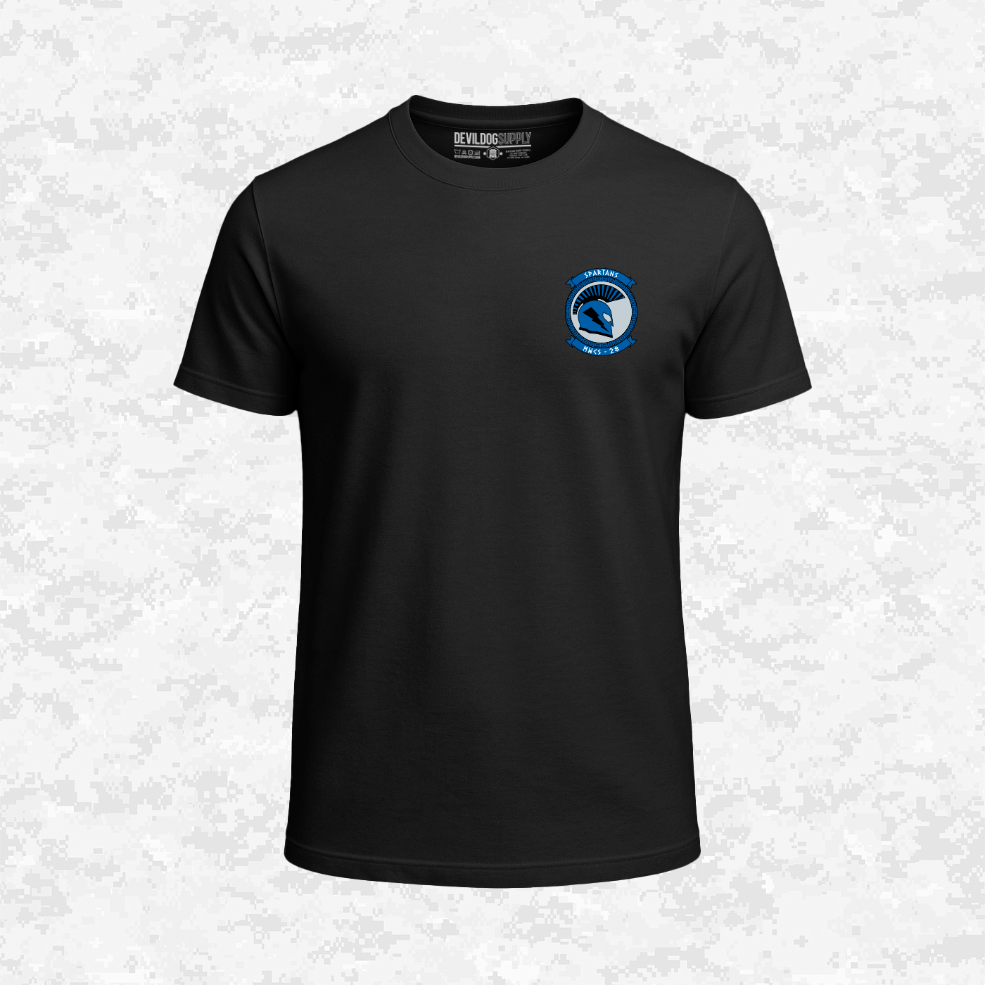 MWCS-28 | SPARTANS | Marine Wing Communications Squadron 28 | T-shirt