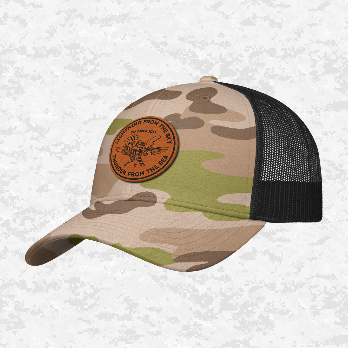 2nd ANGLICO Jack | Lightning From The Sky, Thunder From The Sea | Snapback Hat