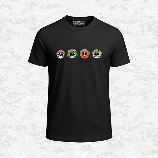 Tactical Squad Lineup | Military Parody | T-shirt