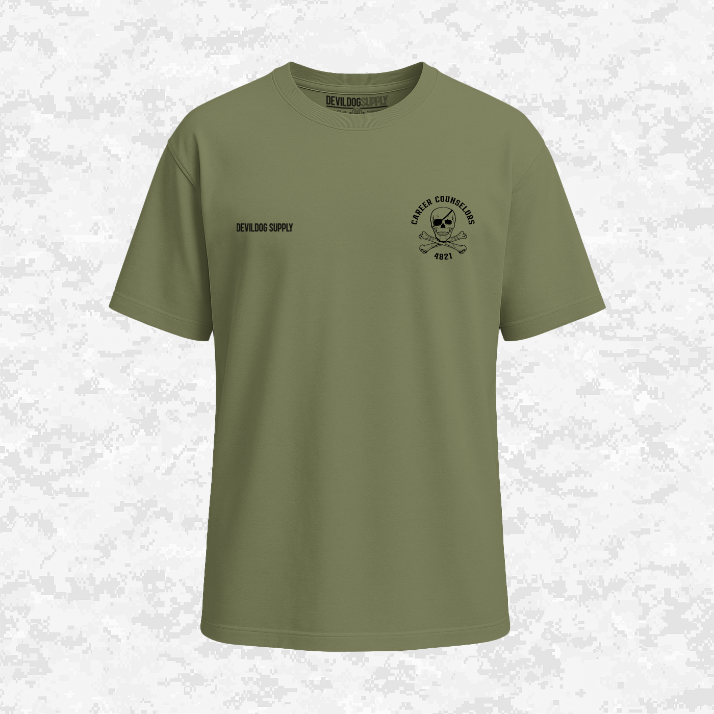 Don't Resist Reenlist | Oversized T-shirt | Regular & Faded Fabric