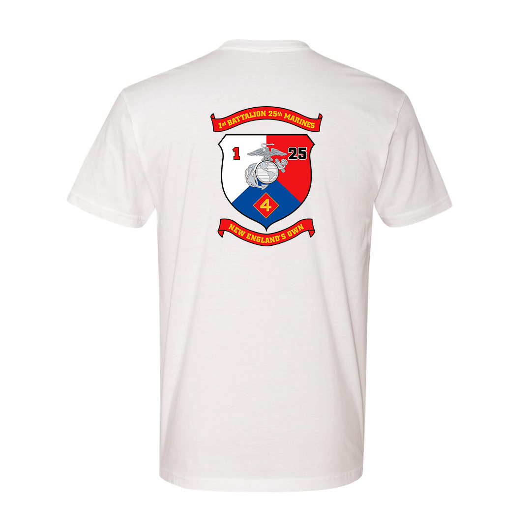 1st Battalion 25th Marines Unit "New England's Own" Shirt