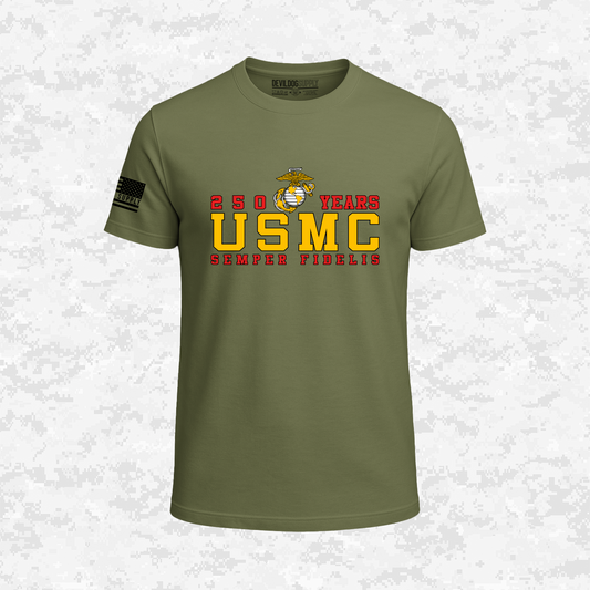 250 Years of Fidelity | USMC | T-shirt