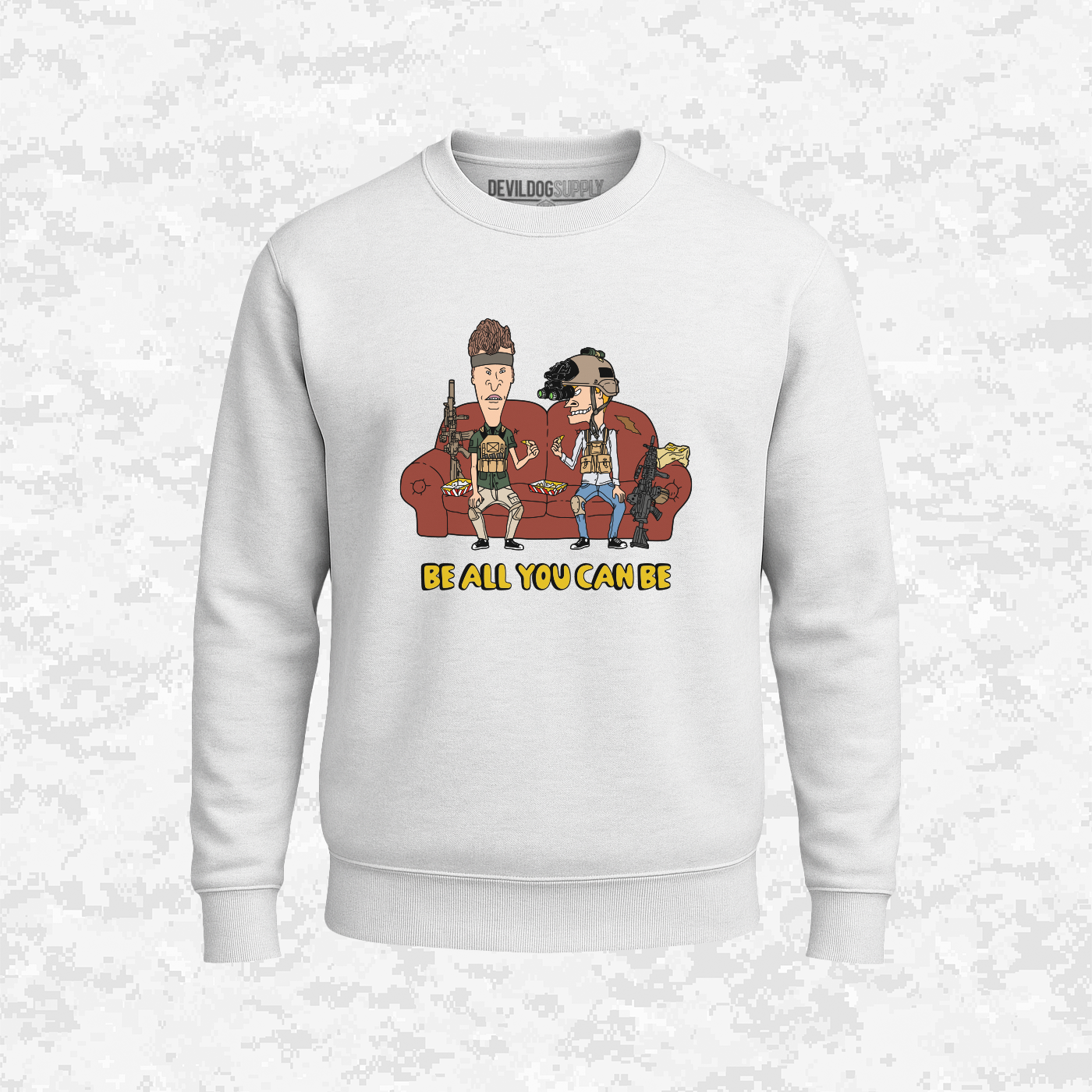 Be All You Can Be | Couch Operators | Sweatshirt