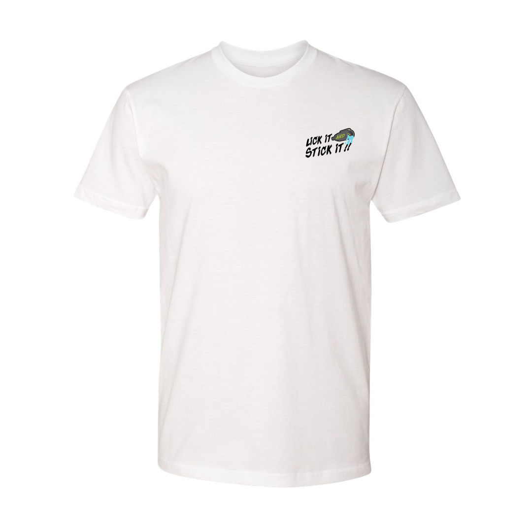 HAWK TUAH "Lick it and Stick it" Shirt USMC 0621 Radio Operator