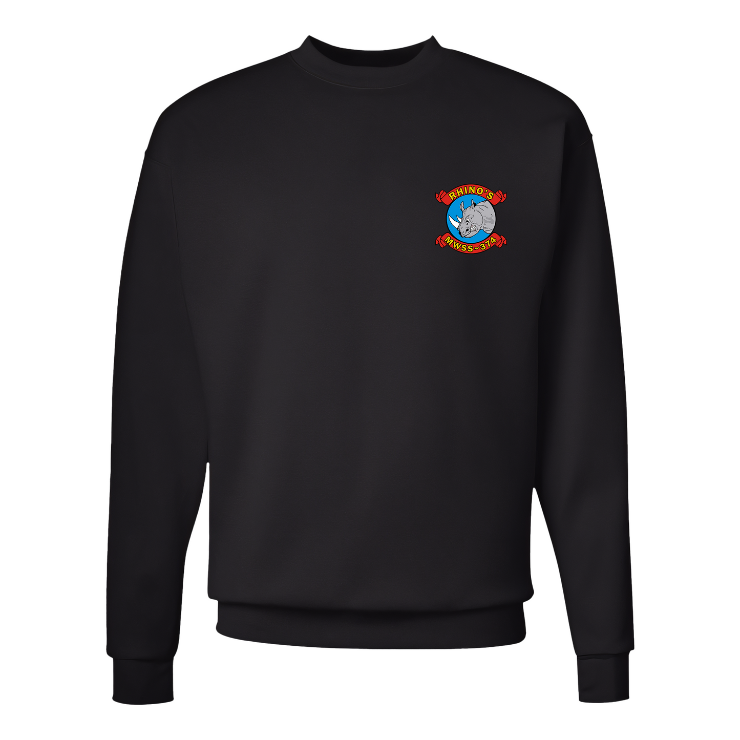 MWSS-374 "RHINO'S", Marine Wing Support Squadron-374, Sweatshirt