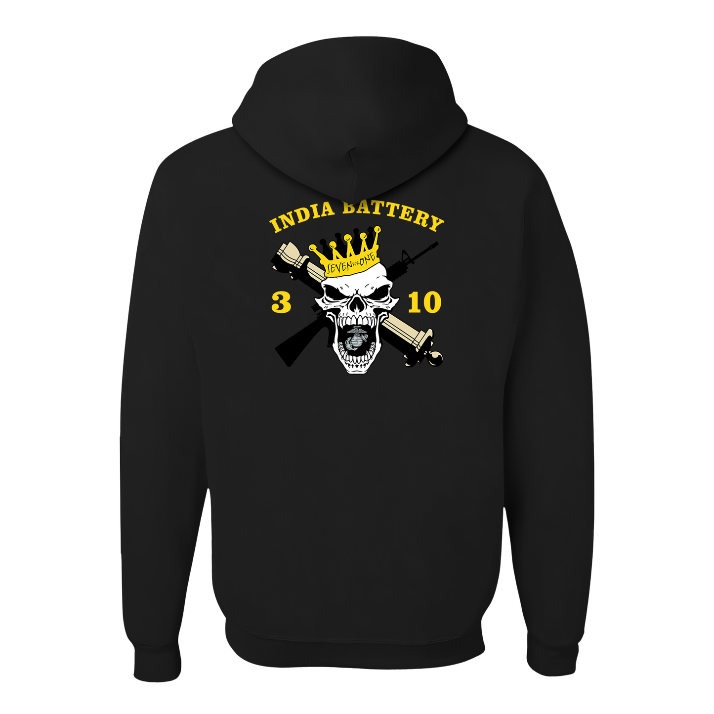 India Baterry, 3/10, "Seven For One", Hoodie