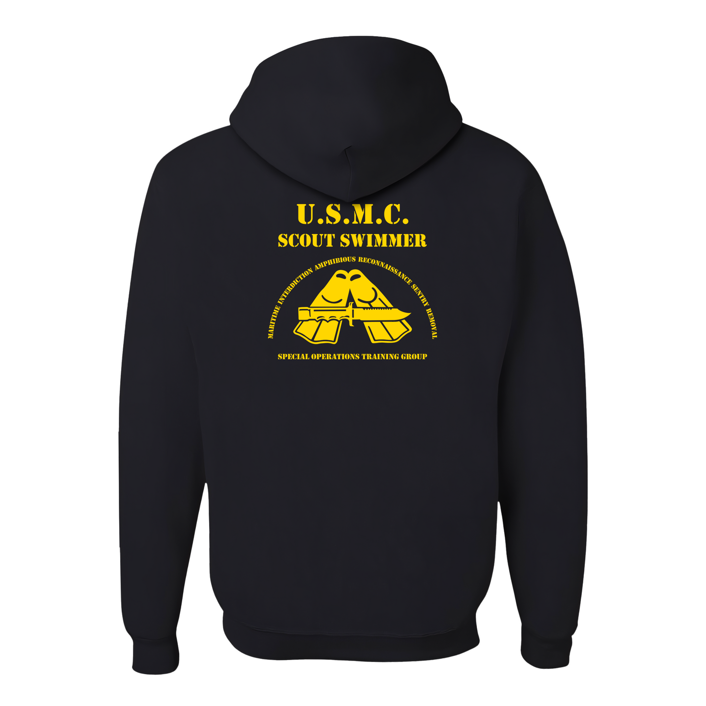 USMC Scout Swimmer, Especial Operations Training Group, Hoodie