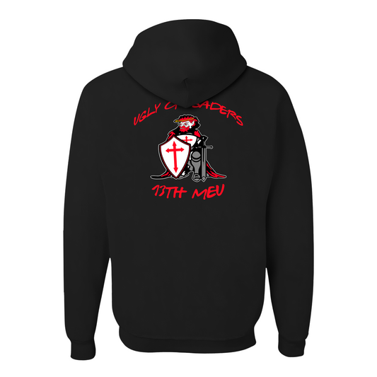 Ugly Crusaders, 13th MEU, Marine Expeditionary Unit, VMM-362, Hoodie