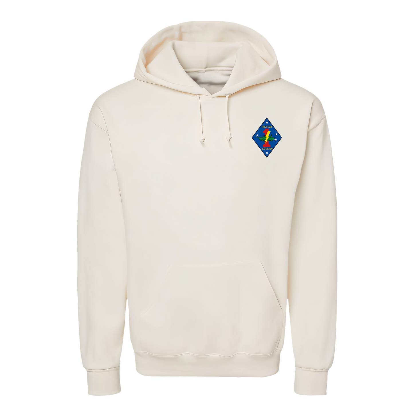 1st Tank Battalion Unit "1st tanks", USMC Hoodie