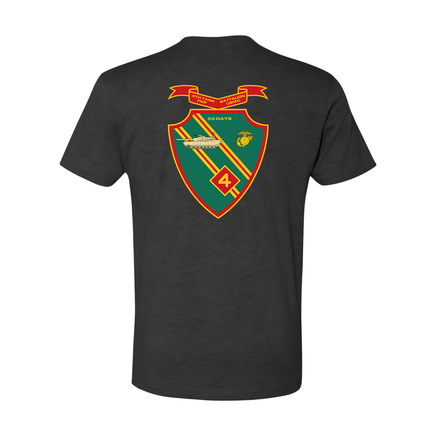 4th Tank Battalion, "53 Days", USMC, United States Marine Corps T-Shirt