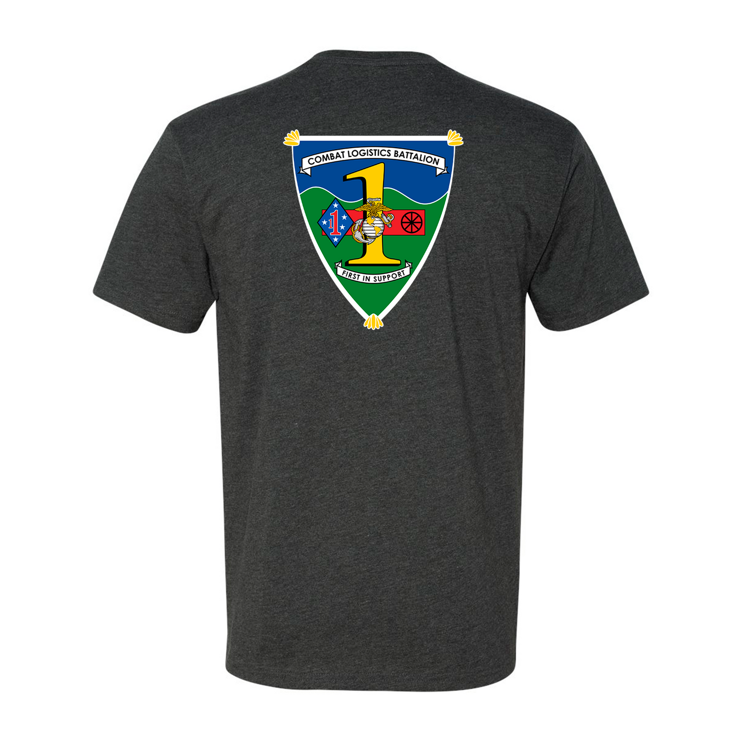 Combat Logistics Battalion 1 Unit ¨First In Support¨ Shirt