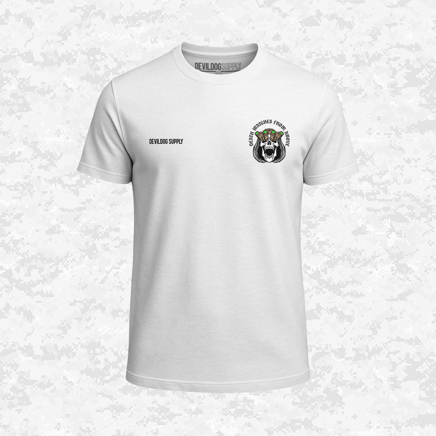 Death Watches From Above | Global Overwatch | T-shirt