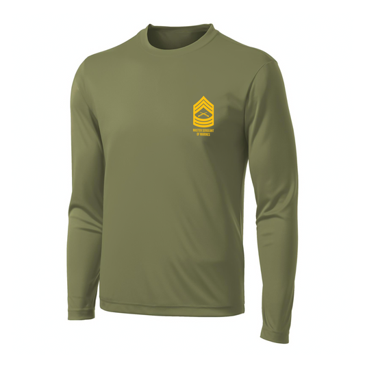 E8 Master Sergeant of Marines DRIFIT Long sleeve, Hoodie #1