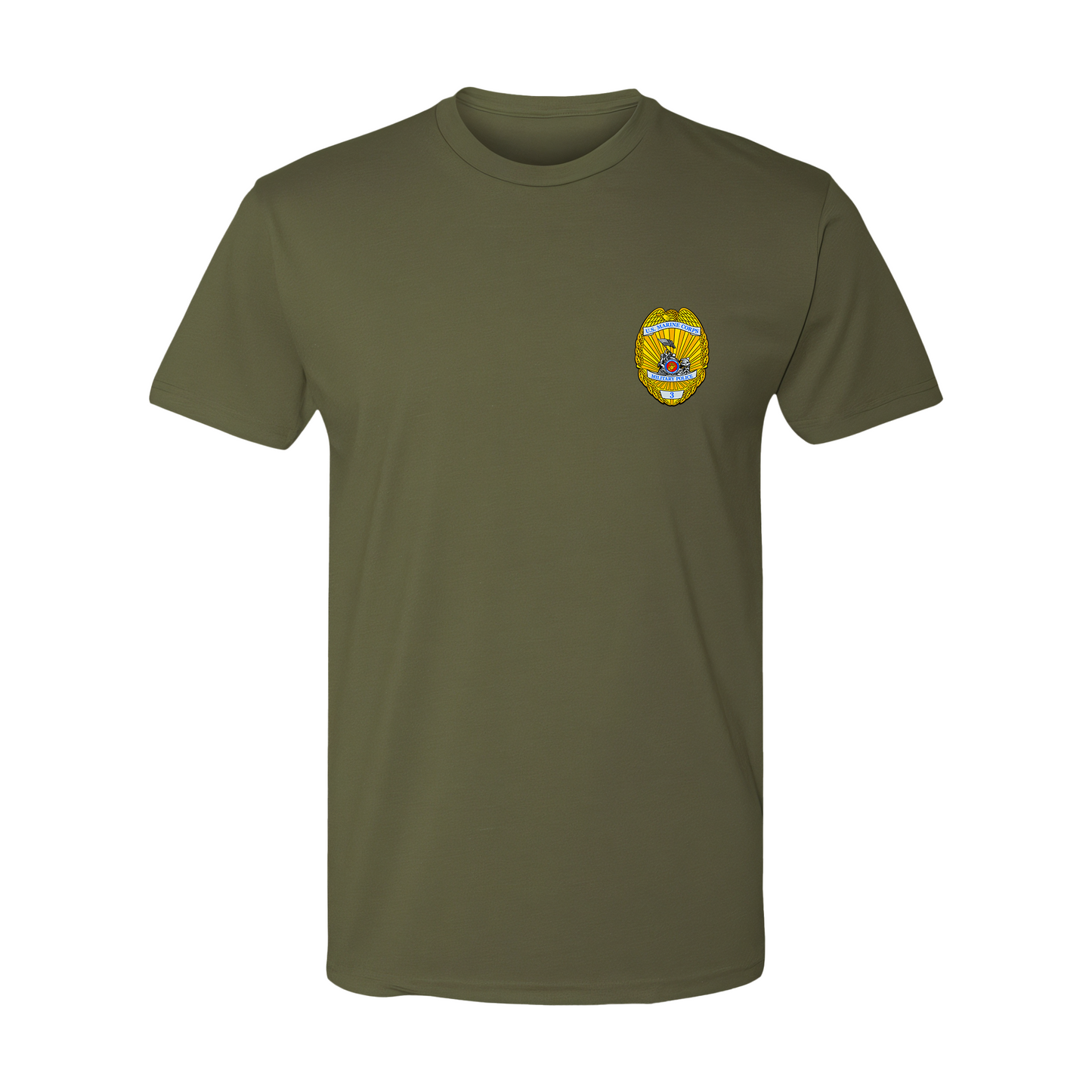Military Police, USMC 3rd Law Enforcement Battalion, T-Shirt
