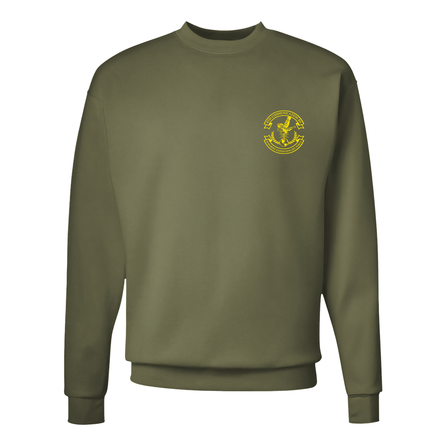 8th Communication Battalion, II Marine Expeditionary Marine, 8th comm Sweatshirt