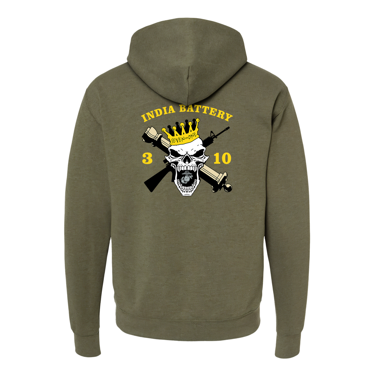 India Baterry, 3/10, "Seven For One", Hoodie