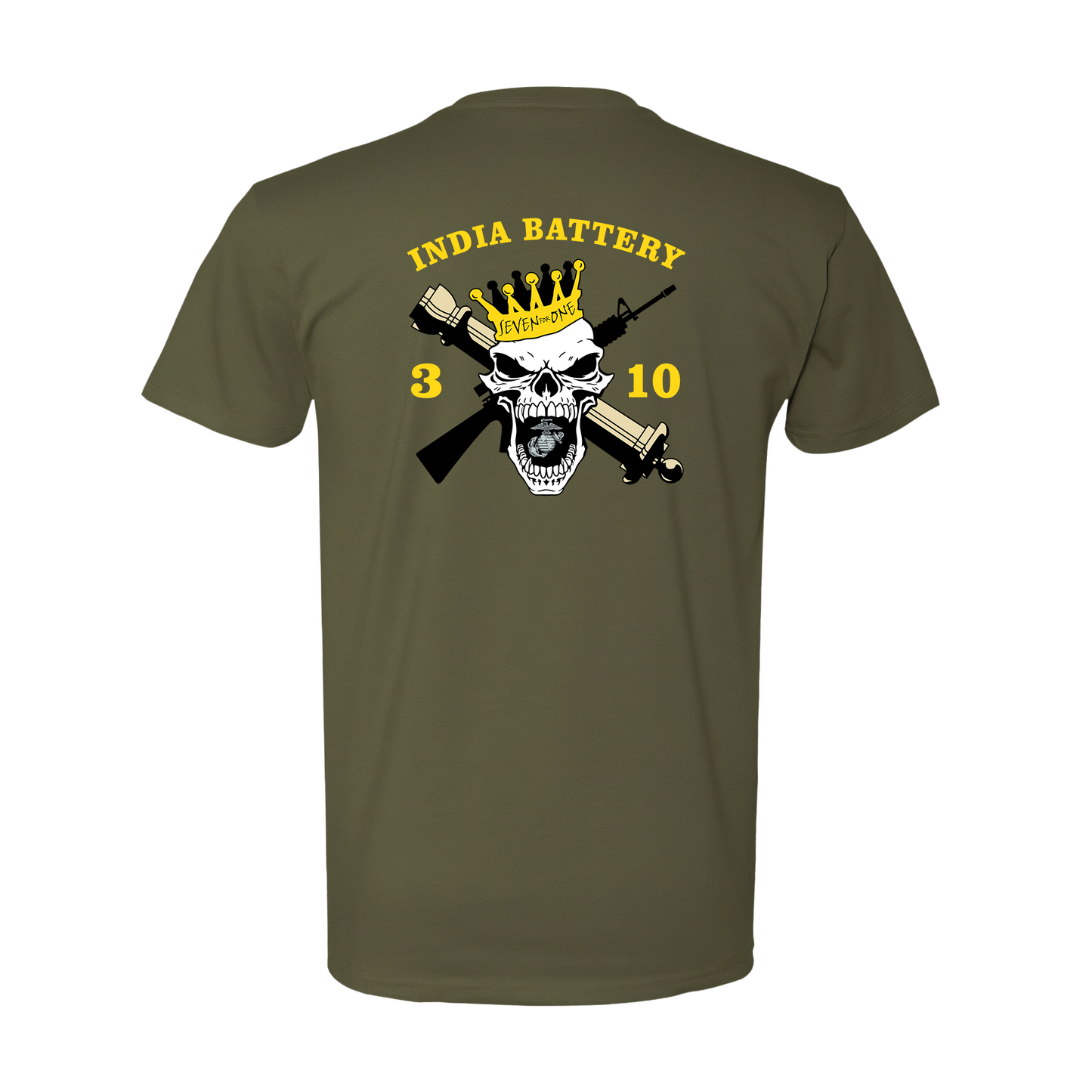 India Baterry, 3/10, "Seven For One", T-Shirt