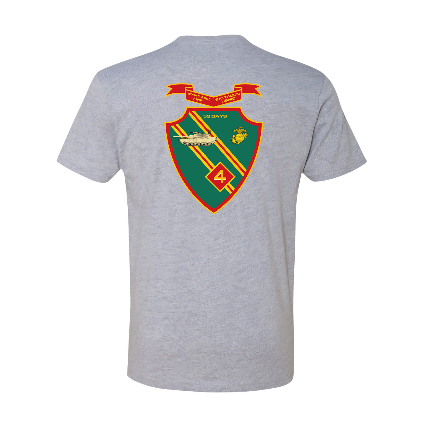 4th Tank Battalion, "53 Days", USMC, United States Marine Corps T-Shirt
