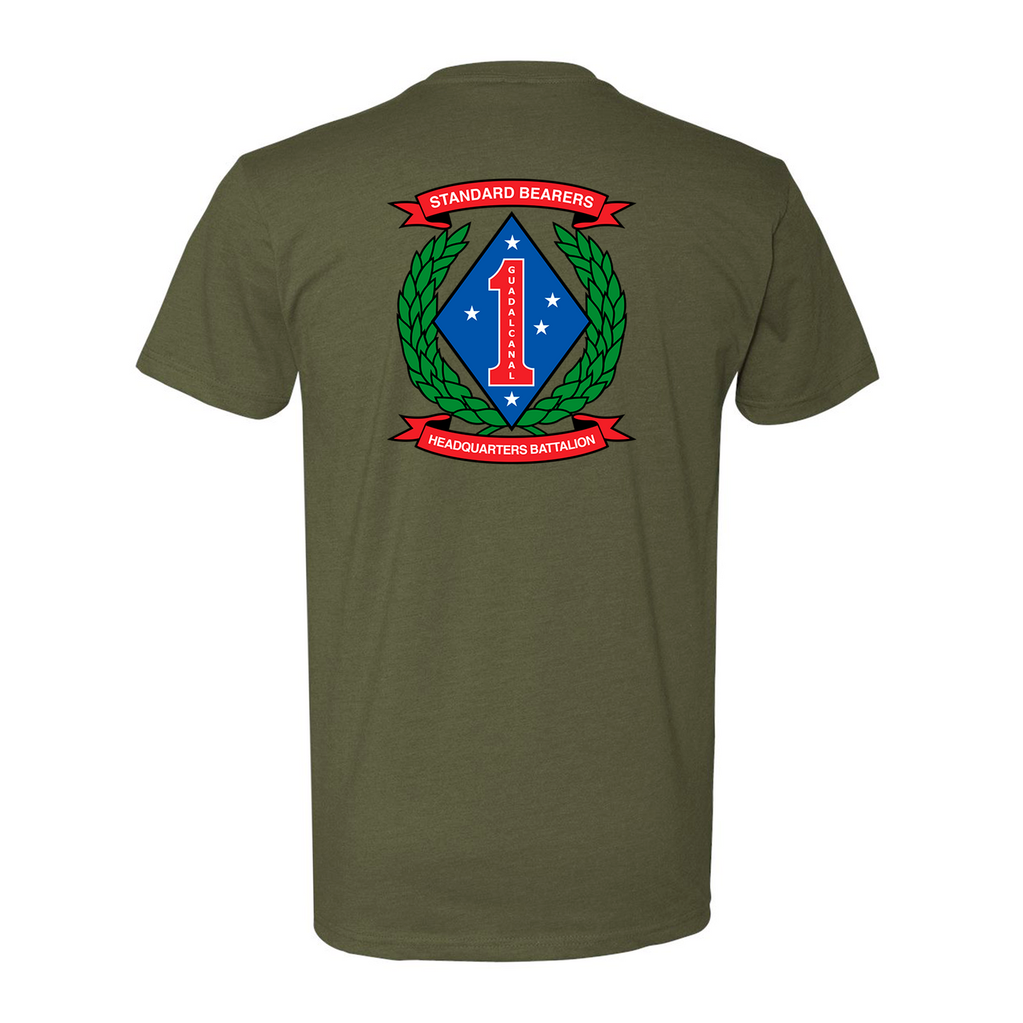 Headquarters Battalion 1st Marine Division Unit ¨Standard Bearers¨ Shirt