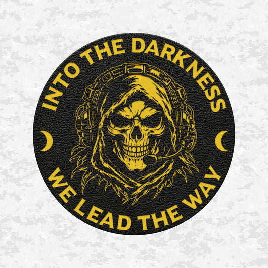 Night Operators | Into the Darkness | Leather Patch | Velcro Backed