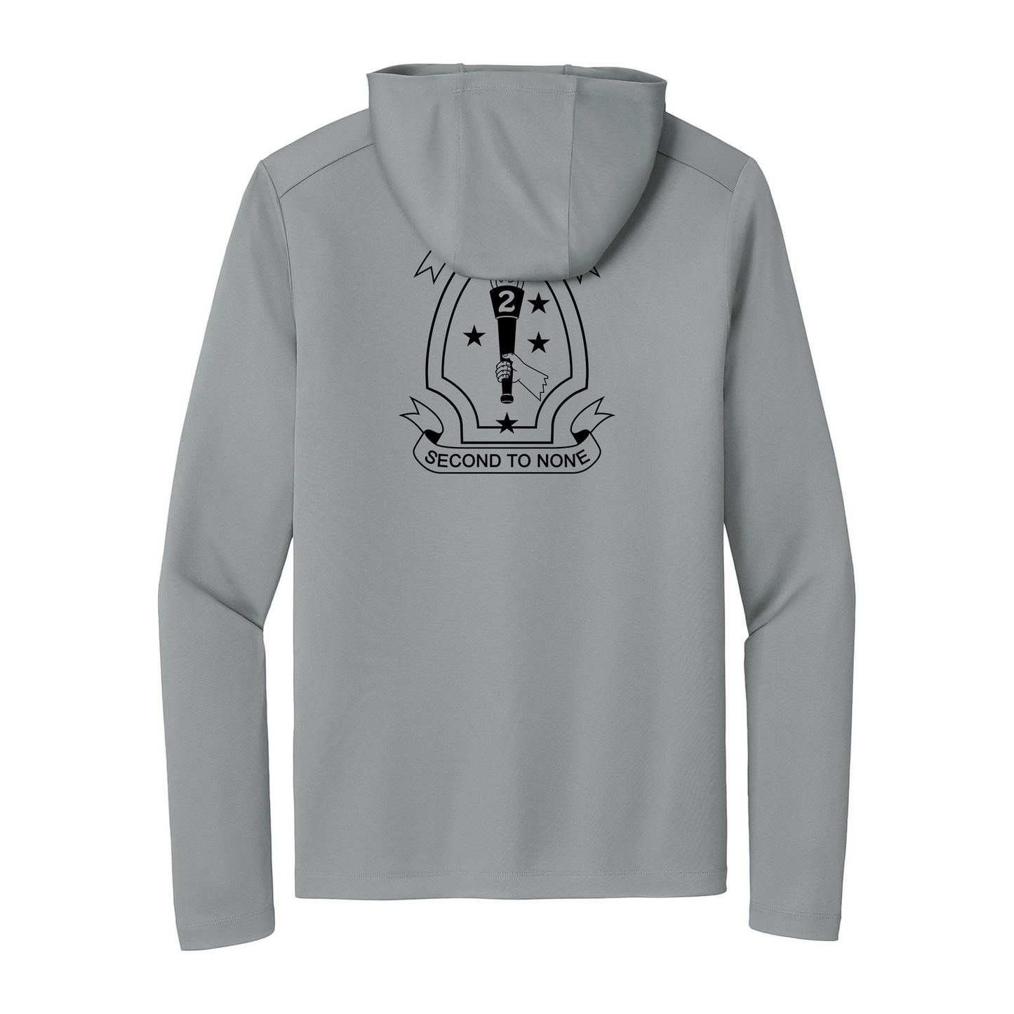 2nd Battalion 2nd Marines Unit "Warlords" #2 DRIFIT Long sleeve, Hoodie