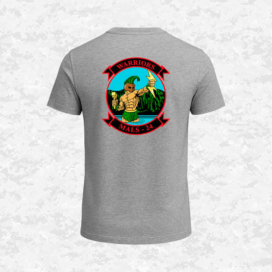 MALS-24 | WARRIORS | Marine Aviation Logistics Squadron 24 | T-shirt