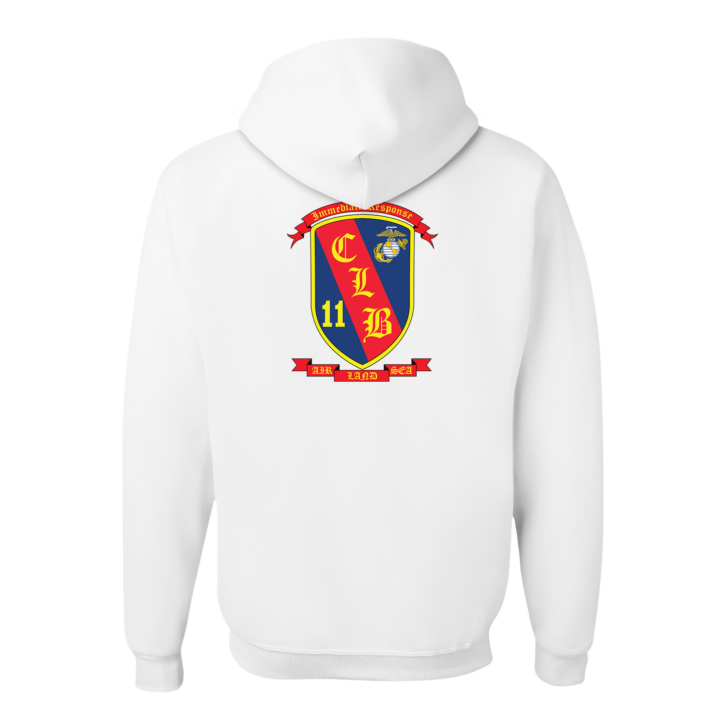 Combat Logistics Battalion 11, "CLB 11", Hoodie
