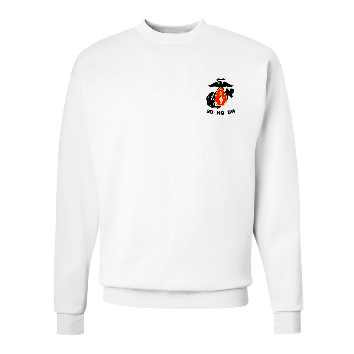 Headquarters Battalion 2nd Marine Division Unit ¨The Silent Second¨ Sweatshirts