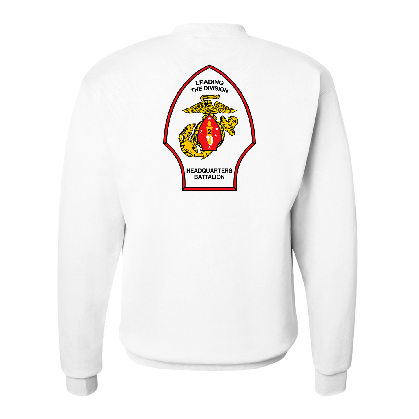 Headquarters Battalion 2nd Marine Division Unit ¨The Silent Second¨ Sweatshirts