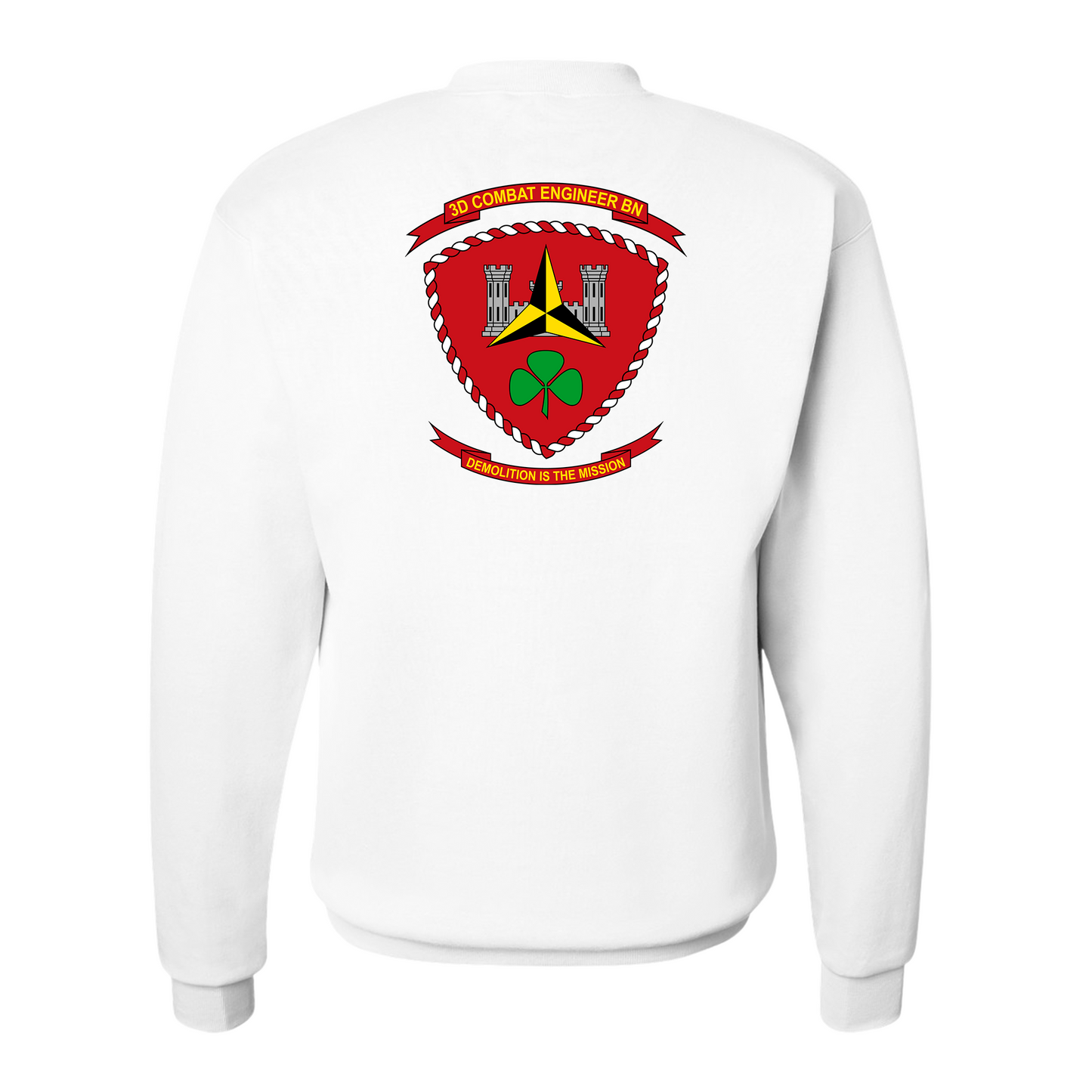 3rd Combat Engineer Battalion Unit ¨Demolition Is The Mission¨ Sweatshirts