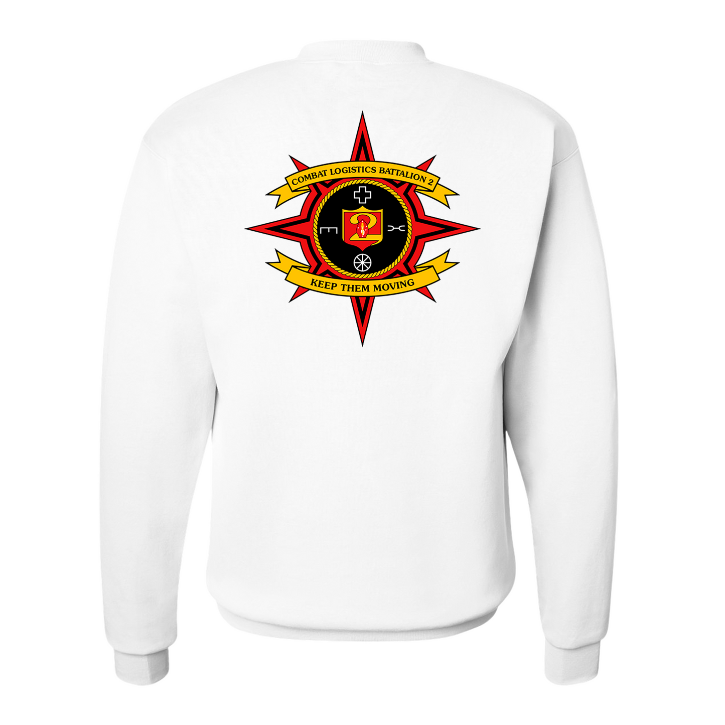 Combat Logistics Battalion 2 Unit “ Keep Them Moving” Sweatshirts