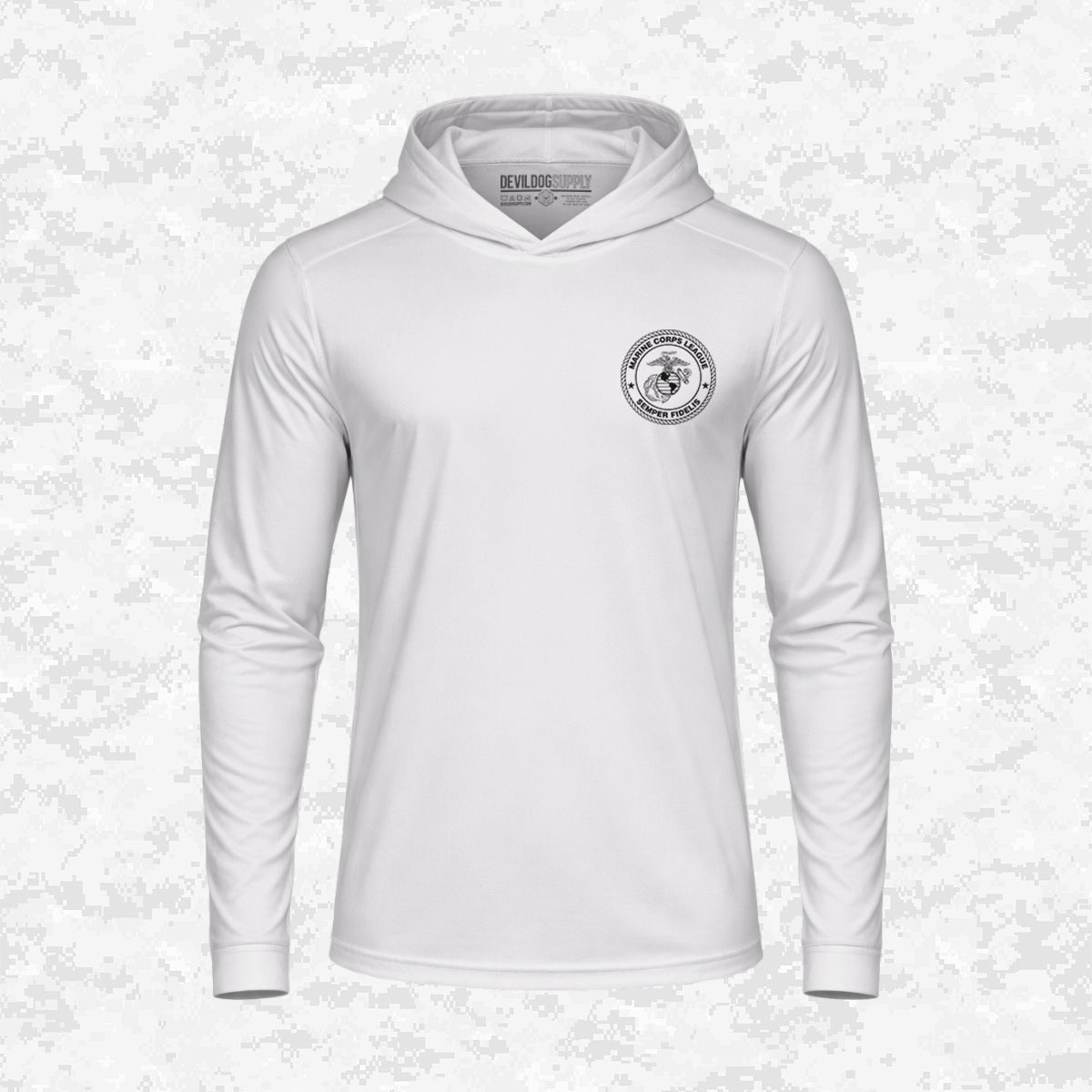 Marine Corps League | General A.A. Vandegrift Detachment #68 | DRIFIT Long sleeve, Hoodie